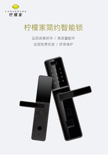极致安全与智能体验 lemonhome智能锁全方位守护您的家